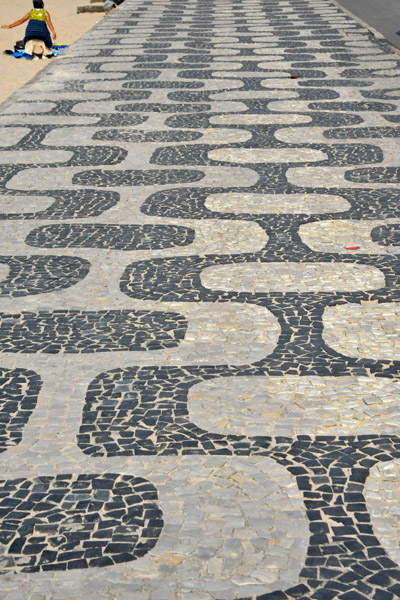 Mosaic sidewalk - Ipanema