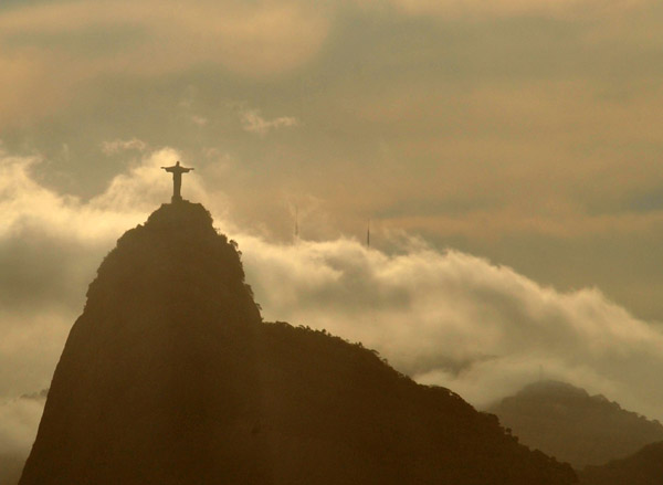 Christ the Redeemer on Corcovado from Morro da Urca