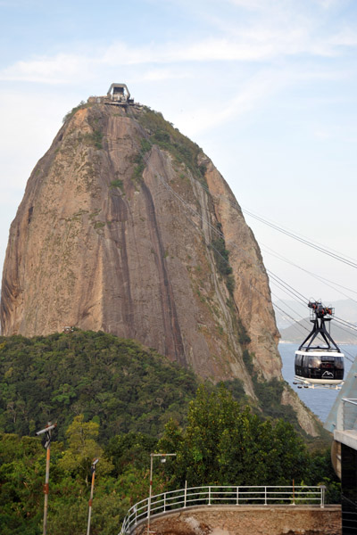 Second stage of the Cable Car to Sugarloaf