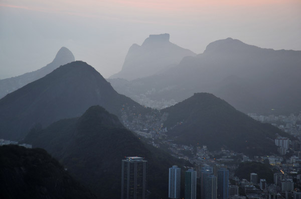 The mountains of Rio de Janeiro