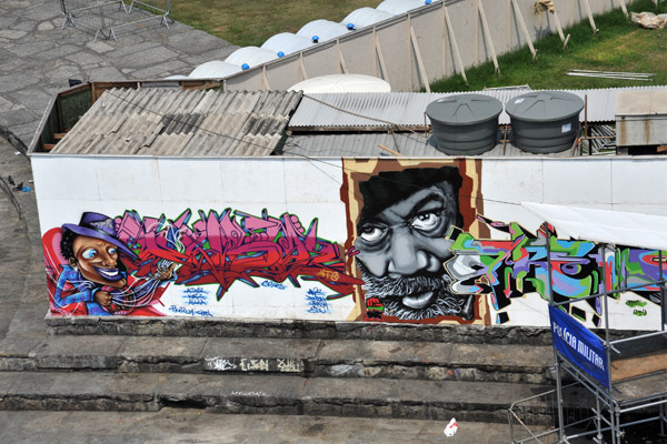 Crossing Lapa on the Santa Teresa viaduct