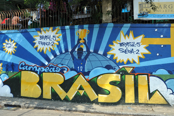 World Cup History - Brazil/France, Brazil/Sweden