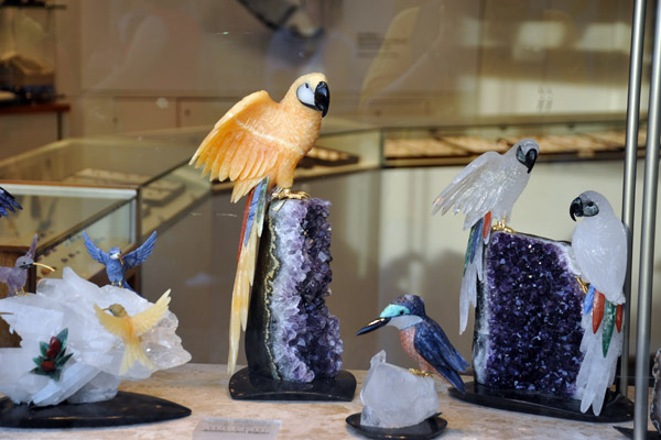 Common souvenirs of Brazil, stone birds