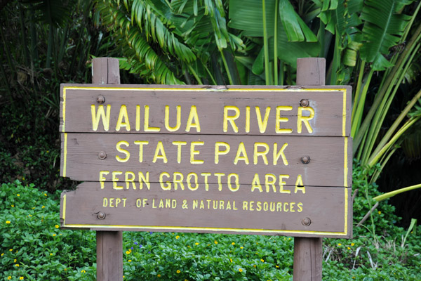 Wailua River State Park - Fern Grotto Area