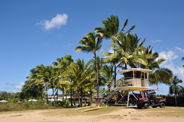 Beach at Hanalei Bay, Kauai