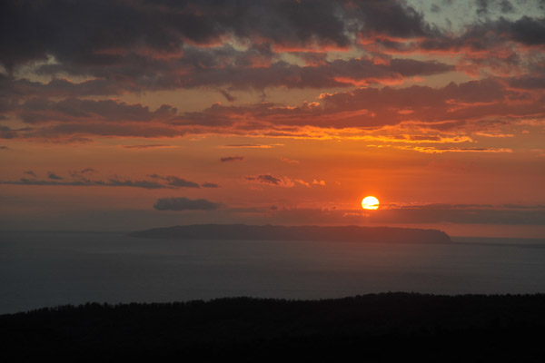 Kauai - sunset over Ni'ihau