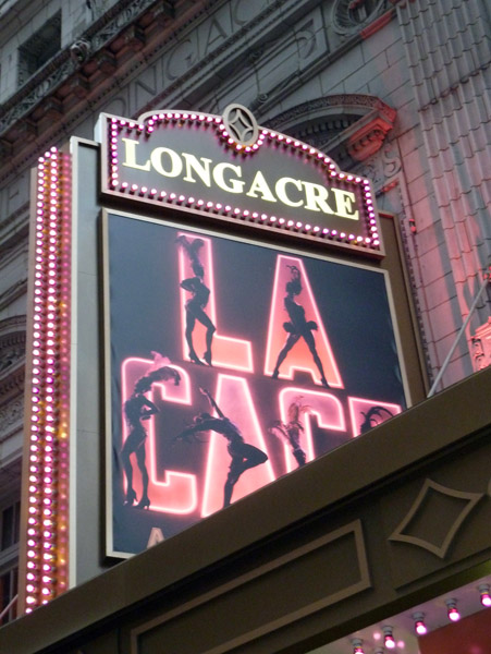 La Cage at the Longacre, Oct 2010