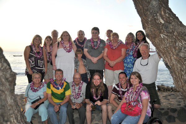 Old Lahaina Luau for Steven and Adrienne's wedding