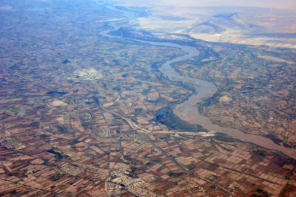 Gurlan, Uzbekistan, on the Amu Dar'ya River