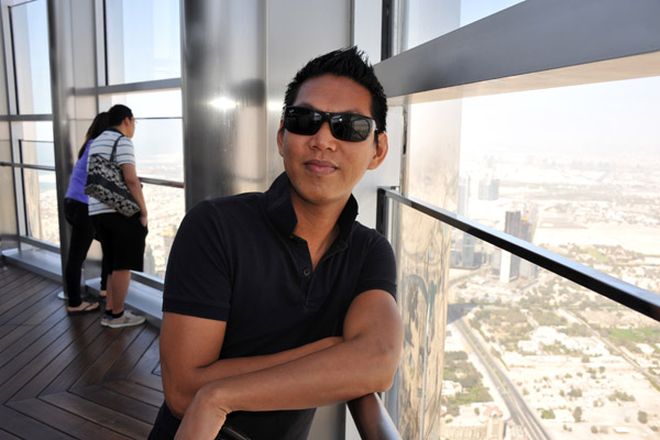 The Observation Deck of Burj Khalifa has interior and exterior portions