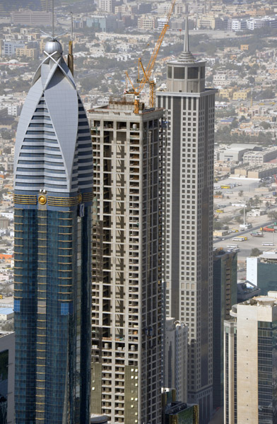 Rose Rotana and the recently completed Millennium Plaza Hotel 