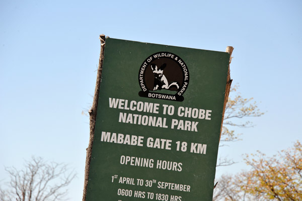 Welcome to Chobe National Park