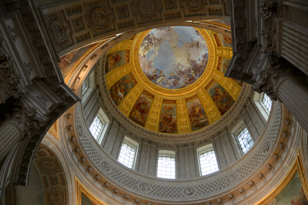 Église du Dôme - designated to become Napoleon's burial place in 1840, 25 years after his defeat at the Battle of Waterloo
