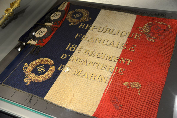 Standard of the French 18th Marine Infantry Regiment