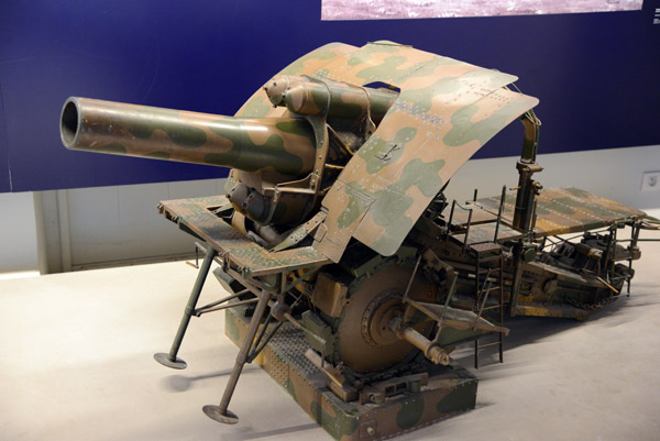 Big Bertha - 42cm German Mobile Siege Artillery named after Alfred Krupp's daughter, 1914