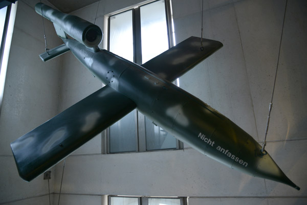 German V1 Buzz Bomb Vergeltungswaffe, an early version of a cruise missile - 9521 were launched against southeast England