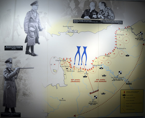The Invasion of Normandy, June 6, 1944 - Eisenhower/Montgomery vs Rommel/von Rundstedt