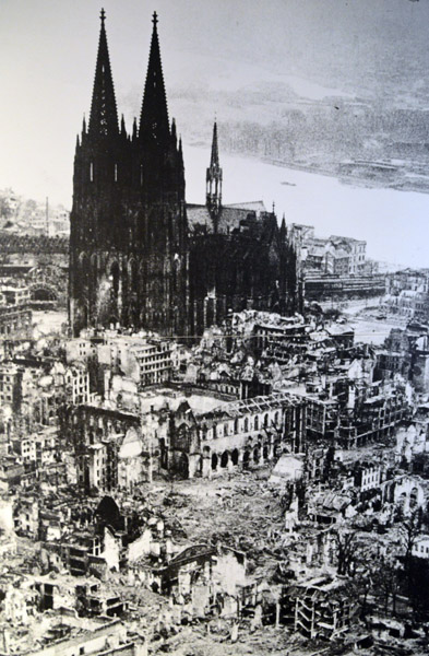 Thankfully, Cologne Cathedral survived