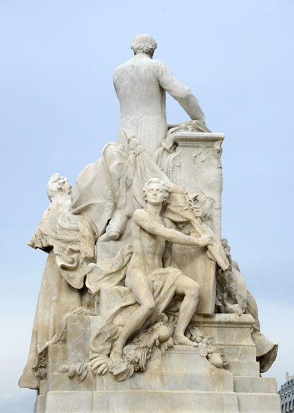 Jules Ferry Monument, 1910, Gustave Michel, Jardin des Tuileries