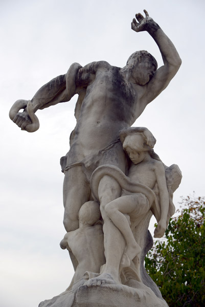 L'Homme et sa misre - Man and his Misery, 1905-1907, Jean-Baptiste Hugues, Jardin des Tuileries