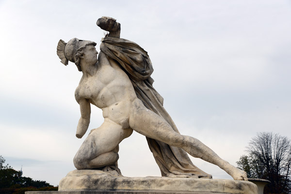 Alexandre combattant - Alexander fighting, 1831-1836, Nanteuil, Jardin des Tuileries