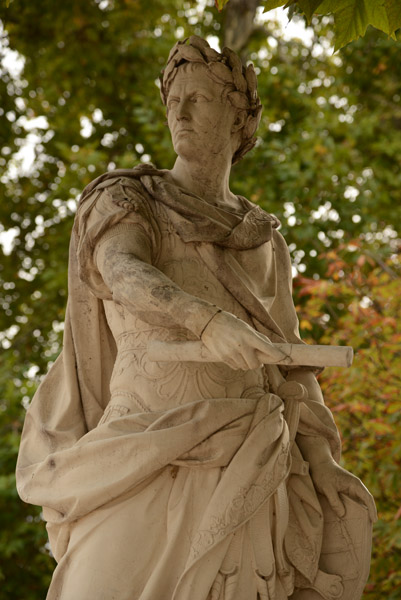 Jules Csar - Julius Caesar, 1722, Nicolas Coustou, Jardin des Tuileries