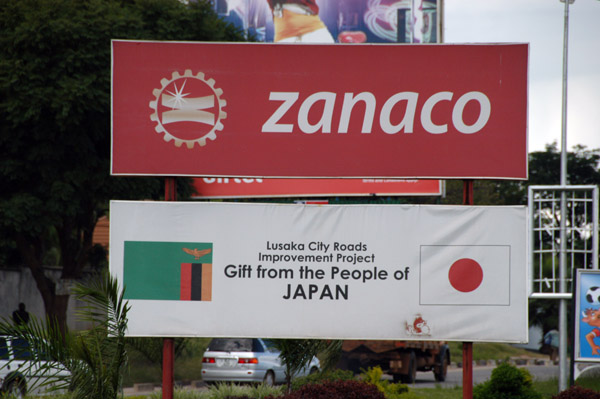 Lusaka road project financed by Japan