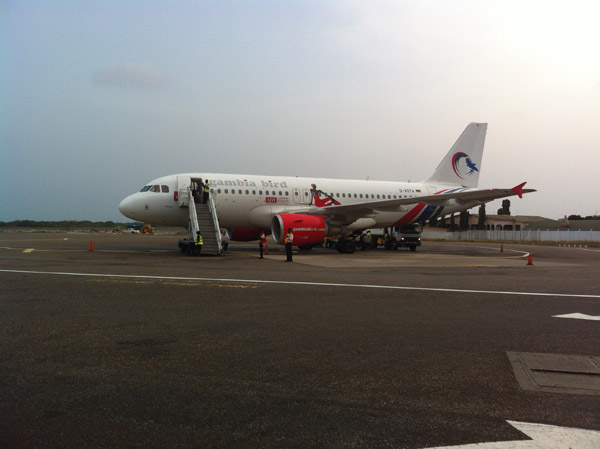 Gambia Gird A320 (D-ASTA) in Accra, Ghana