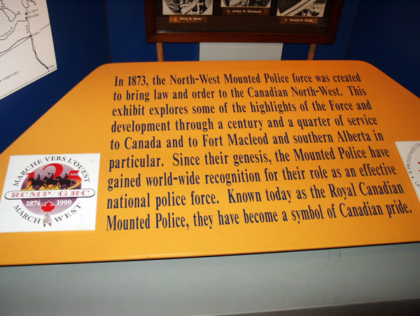 Northwest Mounted Police, founded in 1873, became the Royal Canadian Mounted Police