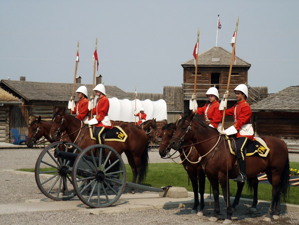 NWMP Musical Ride, Fort Macleod