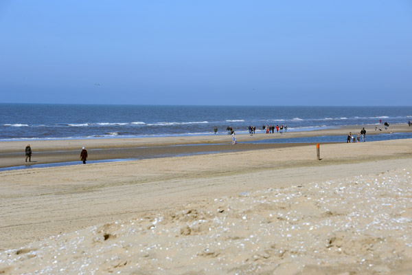 North Sea beach, Noordwijk aan Zee, South Holland