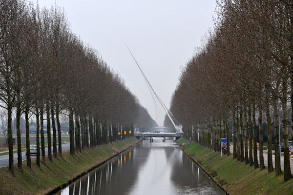 Calatrava Brug de Citer between Hoofddorp and Nieuw-Vennep
