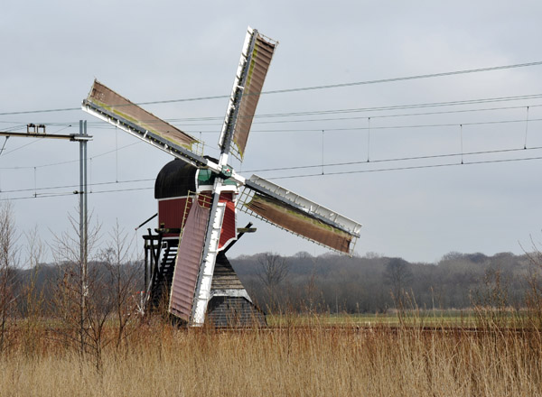 Lageveensemolen, 1890 windmill drains the Lagewwense polder