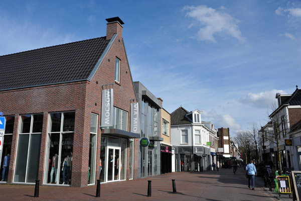 Pedestrian zone of central Lisse