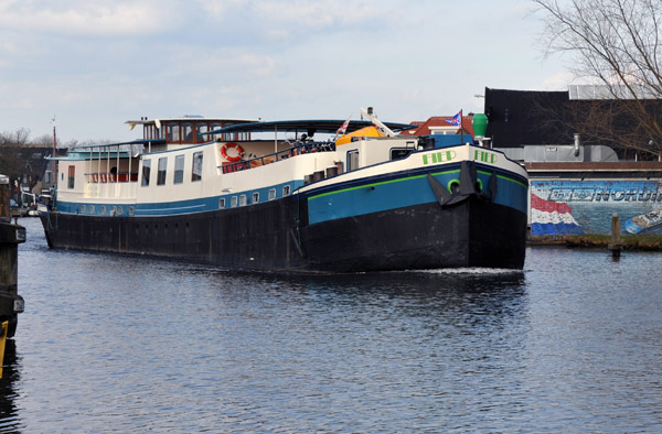Tourist vessel Fiep, Ringvaart Canal, Aalsmeer
