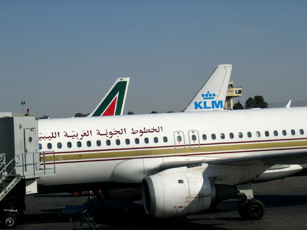 Libyan Arab Airlines A320 (TS-INJ)