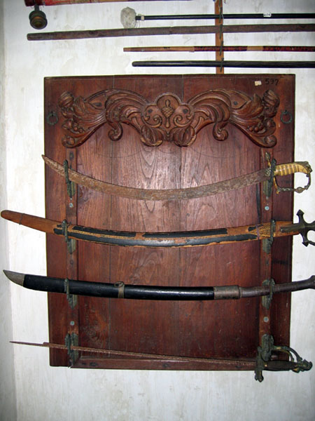 Old swords at the National Museum