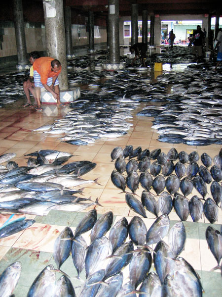 Fish market, Male