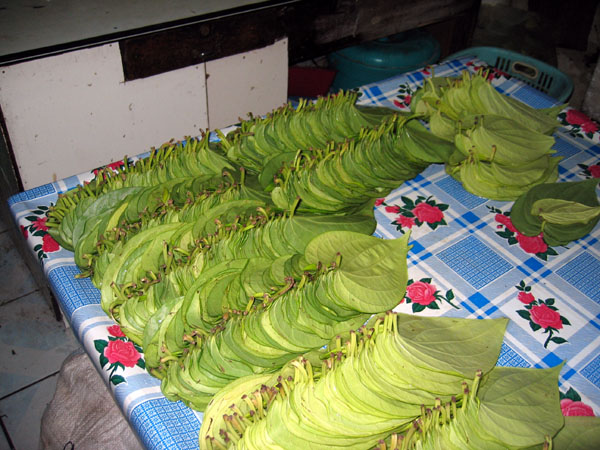 Betel Leaf at the Local Market, Male'