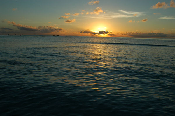 Sunset, Meerufenfushi, Maldives