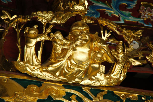 Gilded carvings, Thian Hock Keng Temple