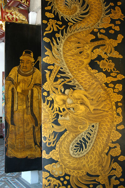 Painted shutters, Thian Hock Keng Temple