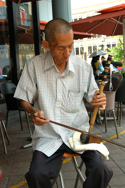 Licensed street musician, Singapore