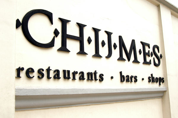 Chijmes restaurants, bars and shops