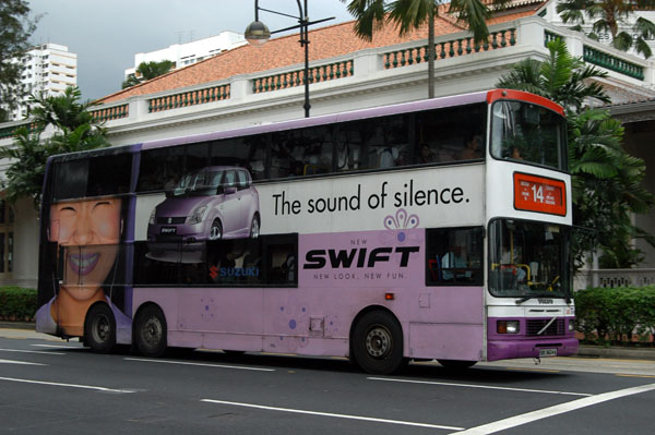 Double decker bus, Singapore