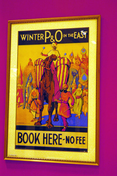 P&O poster, Raffles Hotel