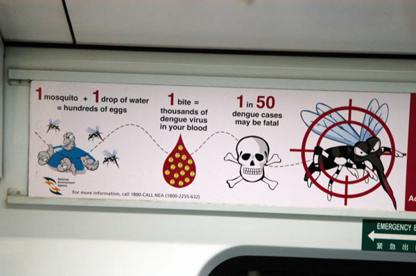 Stop Dengue Fever, Singapore Metro