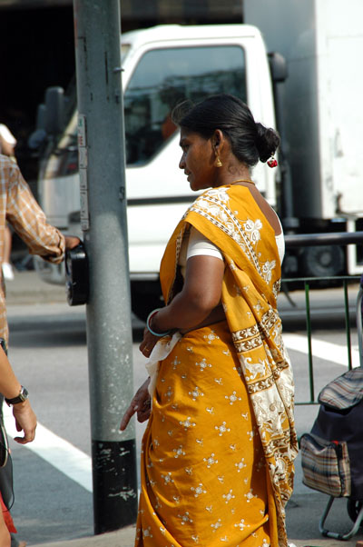 Woman in Little India, Singapore