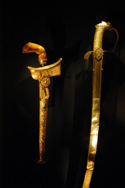 Ornate swords, 19th C., Sumatra