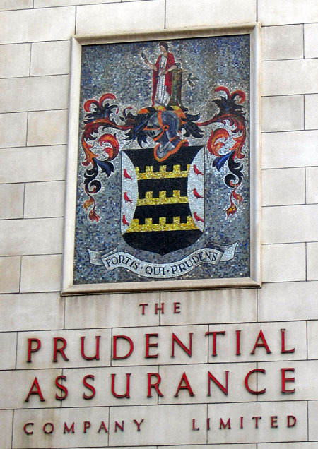 Mosaic on the Prudential Assurance Building, Wabera Street